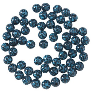 <span class=keywords><strong>CIFU</strong></span> Nuevo Collar de Moda con Cuentas Redondas de Resina Acrílica Brillante UV AB de 16mm con Estampado de Leopardo para Joyería y Bolígrafos - Product Image 4