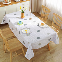 Nappe de Restaurant imperméable de haute qualité, vêtements de Table en PEVA imprimés pour Table à manger
