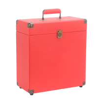 Boîte de rangement pour disques vinyles, étui pour tourne-disque, boîte de présentation pour collection d'albums LP, organiseur pouvant contenir plus de 30 disques de 7/10/12 pouces