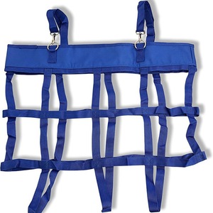 Stable Fan <b>Bag</b> 51x51cm Blue Webbing Hanging <b>Net</b> For Equestrian Performance Terrace - Product Image 2
