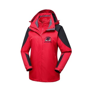Custom High-end Breathable Zipper Women's Winter Coral Fleece Liner Detachable Three-in-One Two-Piece Men's Mountaineering <strong>Suit</strong> - Product Image 3