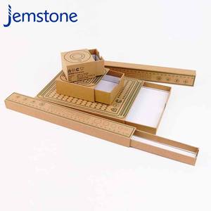 Customized Style Luxury Products Packaging Lid and Base Box Kraft <b>Gift</b> Packaging Box Art Paper Box - Product Image 2
