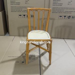 Sillas Infantiles de Ratán Hechas a Mano al por Mayor para Alquiler en Fiestas, Asientos Infantiles de Mimbre Ecológicos para Eventos y Ocasiones Especiales - Product Image 1