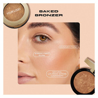 Marque privée Poudre végétalienne Surligneur Multicolore Mat Peau Corps Contouring Crème solaire Enrichi à base de minéraux Fairy Shimmer