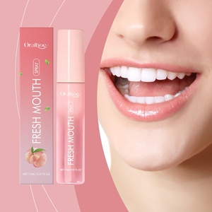 ORALHOE - Refrescante Bucal al Por Mayor, Elimina el <span class=keywords><strong>Mal</strong></span> <span class=keywords><strong>Aliento</strong></span>, Refrescante Bucal con Probióticos de Melocotón Blanco - Product Image 2