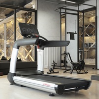 Caminadora Eléctrica Comercial Inteligente con Pantalla LCD, Inclinación Manual/Automática, Motor de 2.5HP, Portátil para Gimnasio en Casa