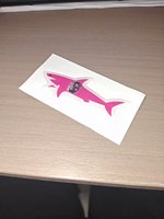 Autocollants requins 3D amovibles en PVC écologique, imprimés UV, livraison rapide, vente en gros, 2026 Blnieece