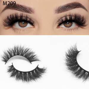 Wholesale <strong>Price</strong> 3D Wispy Mink <strong>Lashes</strong> Full Strip Eyelashes Reusable 8MM-25MM Length High Quality for B/C/D Private Label Cruelty - Product Image 2