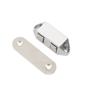 Alloy Magnetic <b>Cabinet</b> Catcher FS-Alloy Magnetic Plug <b>Small</b> Wall Mount Non-Detachable For <b>Cabinet</b> Doors - Product Image 1