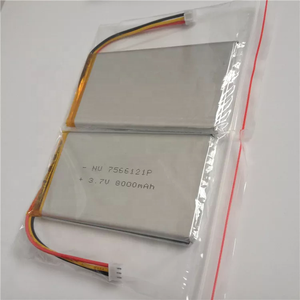 <span class=keywords><strong>Batterie</strong></span> rechargeable 3,7 V <span class=keywords><strong>8000</strong></span> <span class=keywords><strong>mAh</strong></span> 7566121, approvisionnement direct d'usine, <span class=keywords><strong>batterie</strong></span> LiPo 7,4 V 2S pour PC, tablette, <span class=keywords><strong>batterie</strong></span> externe - Product Image 4