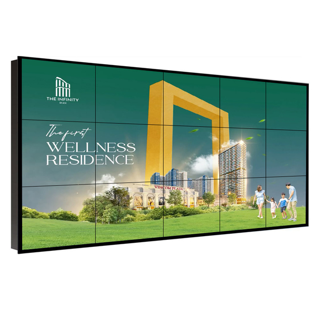 Indoor/Outdoor Full-Color 2.5mm LCD Video Wall Mounted Panel TV Display with 3-Year Warranty and IP65 Waterproofing