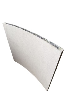 <span class=keywords><strong>Plaque</strong></span> en nid d'abeille en aluminium personnalisée, écologique, résistante à l'eau et au feu, design moderne, surface brossée pour revêtement mural et portes - Product Image 3