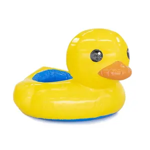 Canard de piscine gonflable Nouveau design de piscine de canard gonflable Jeu de piscine de pêche à l'air pour enfants et adultes