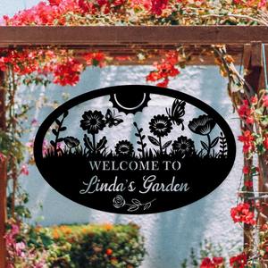 POD personalizado hierro colgante láser corte Metal pared arte pared colgante de una pieza personalizado - Product Image 4