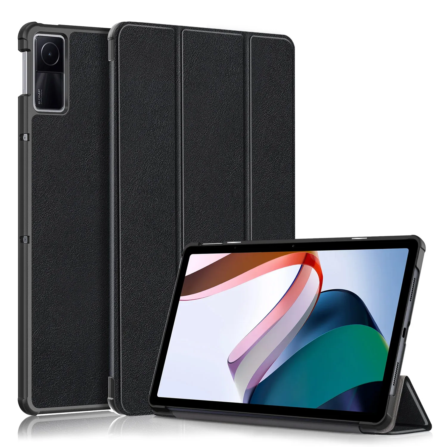 Cover Case For Xiaomi Redmi Pad 10.6 Inch 2022 Tablet Ultra-thin Tri-fold Stand
