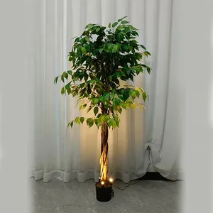 <span class=keywords><strong>Oh</strong></span> Arts Lights for Tree Strap, Projecteur d'extérieur pour sapin de Noël intérieur, Arbre de Noël artificiel en ficus avec lumières - Product Image 2