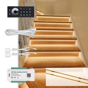 Controlador de Iluminación LED Profesional RL-STEP-P5 de 16 Pasos con Interruptor Manual, Carga Máxima de 240W, Salida de 10A, Control Remoto de 15M para Tira LED - Product Image 5