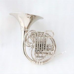<span class=keywords><strong>Tuba</strong></span> professionnelle de haute qualité, double avec cloche séparée, nickelée - Product Image 1