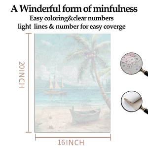 Kit de Peinture par Numéros de Haute Qualité Toutes Tailles Fait Main Contour Clair avec Loupe Peinture Comestible Sous Vide Anti-Casse <span class=keywords><strong>Russe</strong></span> - Product Image 4