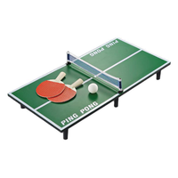 Mini jeu de Table de Ping-Pong, jouet de Tennis de Table de bureau Portable