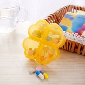 JH Medibox - Organizador Semanal de Pastillas de 7 Días con Diseño de Trébol de la Suerte, Colorido, Portátil, a Prueba de Niños, Mini Pastillero - Product Image 2