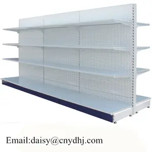 Vendita al dettaglio Negozio di generi alimentari gondola scaffalature metalli display del supermercato rack, shop_shelves