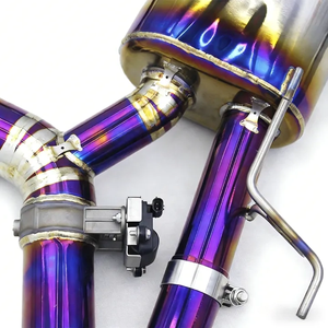 Sistema de Escape Catback Vortex Valvetronic para BMW X5M X6M 4.4T V8 S63 con Sonido Activo en Acero Inoxidable - Product Image 6