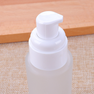 ที่กำหนดเองราคาถูก50มิลลิลิตรเครื่องสำอางขวดที่ว่างเปล่ากระจกฝ้าขวดโลชั่นสาระสำคัญที่มีปั๊มเครื่องพ่นสารเคมีฝา - Product Image 5