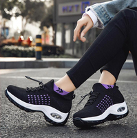 Mode été nouvelle lumière confortable élastique Top Line Sport chaussures décontractées doux respirant maille course chaussures décontractées pour les femmes
