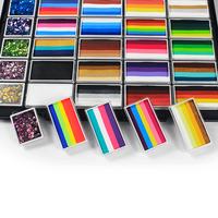 Kit de peinture faciale pour enfants en gros, non toxique, lavable, sûr pour les enfants, maquillage pour fêtes et festivals, palette de couleurs pour peinture faciale