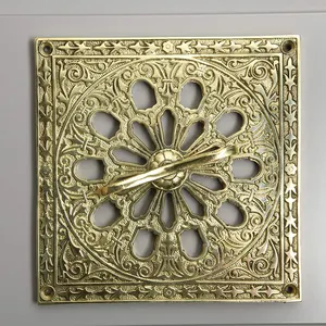 Fancy Vintage Designer Bathroom Decoration Brass Floor Trap Cover Toilet Hole Cover For Drain