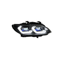 Pièces automobiles SJC, phare pour BMW M3 E92 2006-2009, style laser CSL, phares LED jaunes/blancs