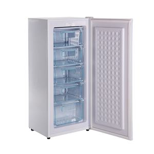 Réfrigérateur électrique de petite capacité de 130L de haute qualité en vente en ligne BD-130U congélateur vertical à porte unique bon marché en Chine - Product Image 3