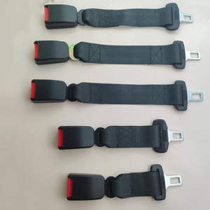 Extensor de cinturón de seguridad para coche, correa de extensión ajustable de 3 puntos, color negro, para adultos, mujeres embarazadas, cinturón de seguridad para niños - Product Image 1