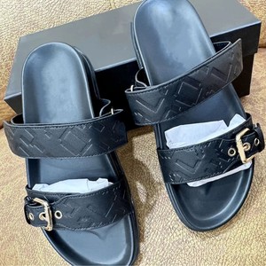 <span class=keywords><strong>Sandali</strong></span> con fibbia a doppia cintura di marca alla moda scarpe da passeggio in grano di metallo morbide comode scarpette Casual - Product Image 3