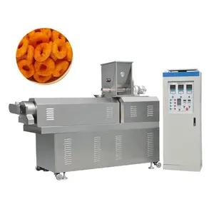 Snack-Extrusion maschine Maismehl Snack-Extruder Maschine Snack-Food-Produktions linie