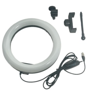 Versatile 14 Inch <strong>Ring</strong> Fill <strong>Light</strong> with AC/DC Power 192 <strong>LED</strong> Beads for Photography Video Shooting Adjustable Color Temperature - Product Image 1