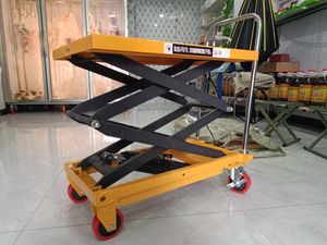 Chariot de levage manuel pour meubles avec ciseaux en acier inoxydable, chariot pliable, chariot de levage manuel - Product Image 4