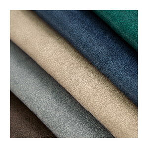 Vải Bọc Hỗn Hợp Nhung Co Giãn Molfino Chống Dầu OKL24125 Cho Sofa Hình Chữ L Bộ Bọc Nhung Mosha Phòng Khách - Product Image 2