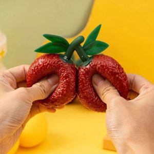 Realistic Fruit Shape PU Soft Squishy Funny Mini Slow Rebound Sensory Toy for Youth Stress Relief Focus <b>Fidget</b> Toys - Product Image 3