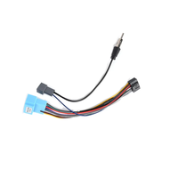 Cadre de voiture Podofo 2 Din 9 ''pour SUZUKI BALENO 2010 cadre d'autoradio en plastique noir mat