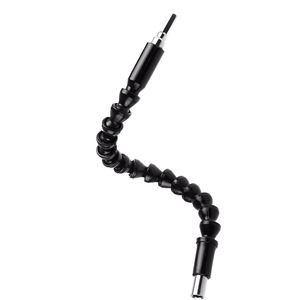 Li Pu Flexible Shaft Bit 300mm Hex Shank 1/8 In Black Yellow Universal Extension For Electric <b>Drills</b> Screwdrivers - Product Image 5