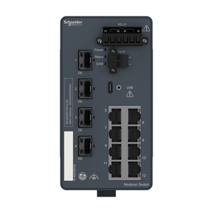 Programmeur de contrôle industriel bibo X80 MCSESM123F2LG0 Modbus Ethercat Ethernet PLC pour la communication et l'automatisation - Product Image 2