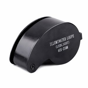 24Mm Glazen Vergrootglas Met Drie Lr927 Knoopbatterijen Drie Kleuren 40x Juweliers Darkfield <span class=keywords><strong>Loupe</strong></span> <span class=keywords><strong>Dark</strong></span> <span class=keywords><strong>Field</strong></span> <span class=keywords><strong>Loupe</strong></span> - Product Image 4