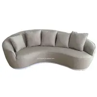 Semi-circle Curved Sofa, C-shaped Sofa Style
