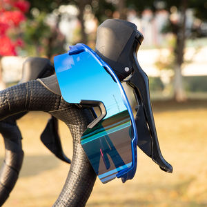 Gafas de Sol Deportivas <span class=keywords><strong>para</strong></span> Ciclismo al Aire Libre de Última Moda, <span class=keywords><strong>Lentes</strong></span> de Ciclismo TR90 con Protección UV400 y 2 Micas <span class=keywords><strong>para</strong></span> Montar - Product Image 3