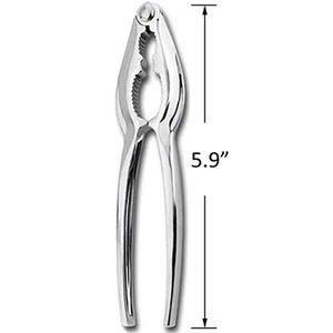 เครื่องมือสำหรับอาหารทะเล ที่แกะกุ้งก้ามกราม ที่แกะปู ที่แกะถั่ว ทำจากโลหะผสมสังกะสีชุบโครเมียมอย่างดี - Product Image 4