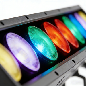 Barre <span class=keywords><strong>de</strong></span> lumière LED RVBW 4-en-1 en aluminium et fer <span class=keywords><strong>de</strong></span> qualité supérieure, à succès, pour scène, DJ, discothèque et boîte <span class=keywords><strong>de</strong></span> <span class=keywords><strong>nuit</strong></span> - Product Image 2