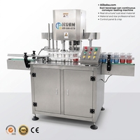 Machine de scellage automatique de canettes de boissons, scelleuse de canettes à convoyeur continu, équipement d'emballage de boissons en acier inoxydable