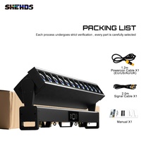 SHEHDS Lyre Hochet Serpent Lumière 12x40w Lavage Faisceaux Focalisés Lumières Auxiliaires 12*40w Led Tête Mobile Dmx Zoom bar Lumière